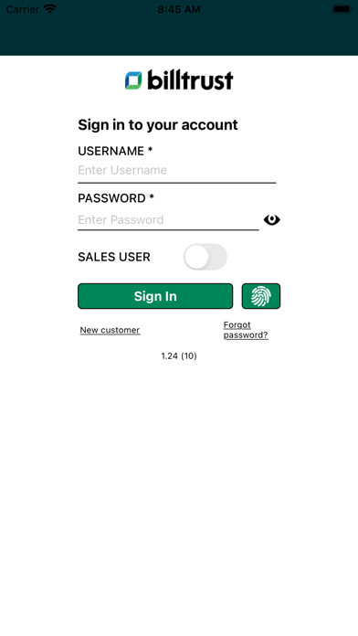 Emulate iPhone app Billtrust Webstore using MyAndroid Emulate iPhone app Billtrust Webstore using MyAndroid