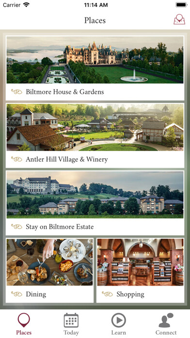 Emulate iPhone app Biltmore Estate using MyAndroid Emulate iPhone app Biltmore Estate using MyAndroid