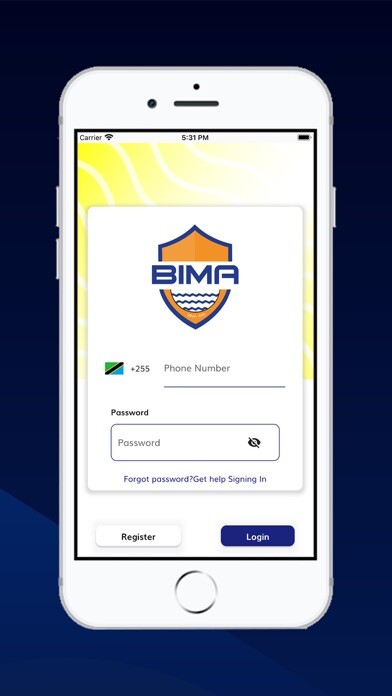 Emulate iPhone app Bima App using MyAndroid Emulate iPhone app Bima App using MyAndroid