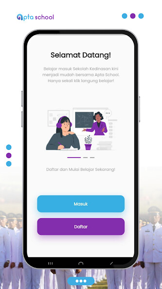 Run android online APK Bimbel Kedinasan - Apta School from MyAndroid or emulate Bimbel Kedinasan - Apta School using MyAndroid Run android online APK Bimbel Kedinasan - Apta School from MyAndroid or emulate Bimbel Kedinasan - Apta School using MyAndroid