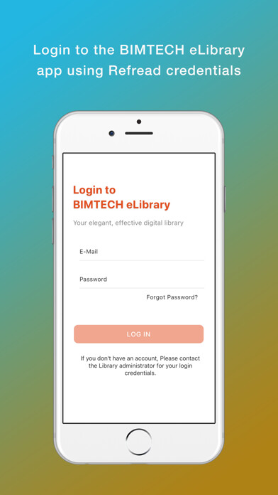 Emulate iPhone app BIMTECH eLibrary using MyAndroid Emulate iPhone app BIMTECH eLibrary using MyAndroid