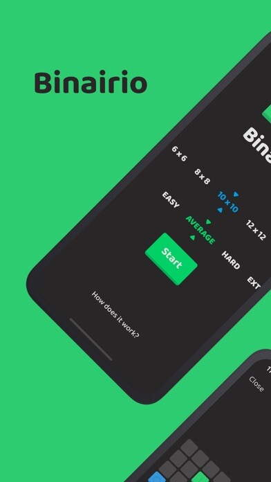 Emulate iPhone app Binairio - Binary Puzzle using MyAndroid Emulate iPhone app Binairio - Binary Puzzle using MyAndroid