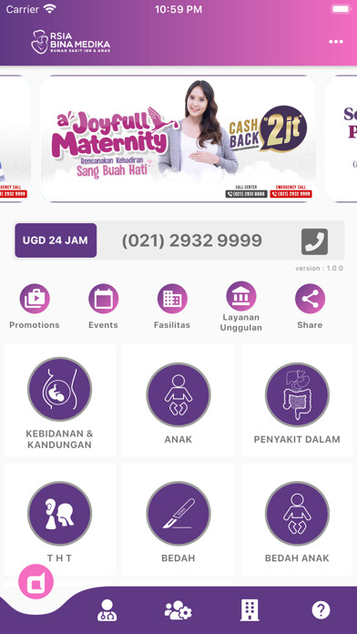 Emulate iPhone app Bina Medika using MyAndroid Emulate iPhone app Bina Medika using MyAndroid