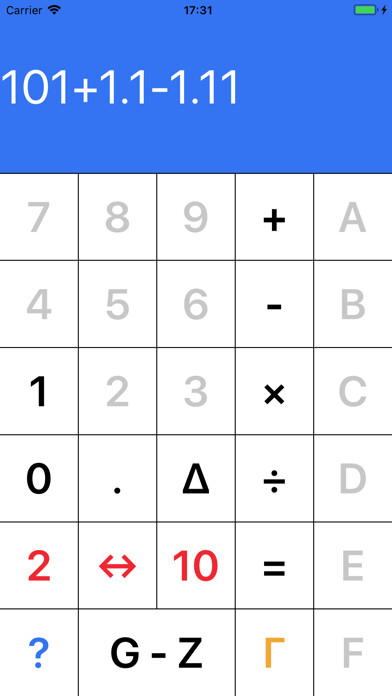 Emulate iPhone app Binarycalc - Binary Calculator using MyAndroid Emulate iPhone app Binarycalc - Binary Calculator using MyAndroid