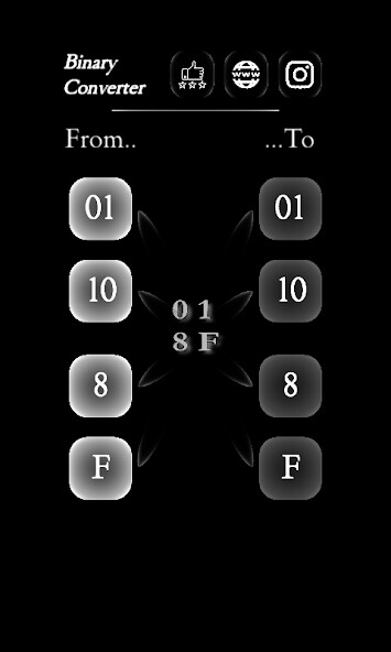 Run android online APK Binary Converter from MyAndroid or emulate Binary Converter using MyAndroid