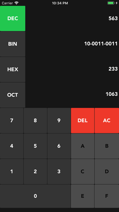 Emulate iPhone app Binary Decimal Converter using MyAndroid Emulate iPhone app Binary Decimal Converter using MyAndroid