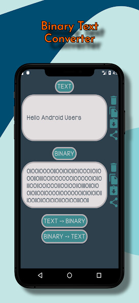 Run android online APK Binary Text Converter from MyAndroid or emulate Binary Text Converter using MyAndroid