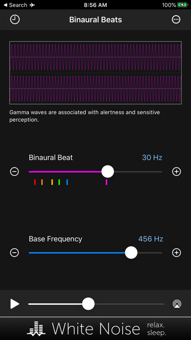 Emulate iPhone app Binaural Beats Generator + using MyAndroid Emulate iPhone app Binaural Beats Generator + using MyAndroid