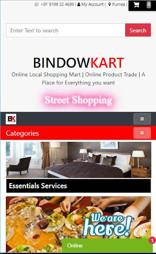 Run android online APK BindowKart - Online Shopping Mart for Everything from MyAndroid or emulate BindowKart - Online Shopping Mart for Everything using MyAndroid Run android online APK BindowKart - Online Shopping Mart for Everything from MyAndroid or emulate BindowKart - Online Shopping Mart for Everything using MyAndroid