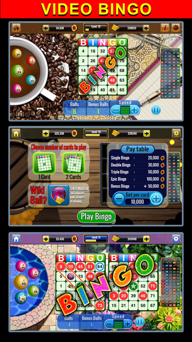 Emulate iPhone app Bingo - FREE  Video Bingo + Multiplayer Bingo Games using MyAndroid