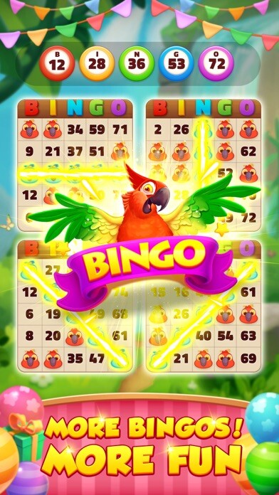 Emulate iPhone app Bingo Island-Fun Family Bingo using MyAndroid