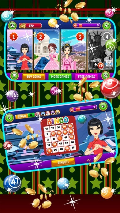 Emulate iPhone app Bingo Lucky Around The World - Jackpot Casino using MyAndroid