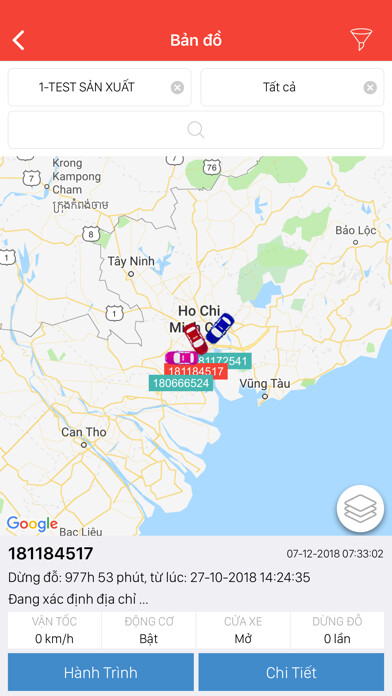Emulate iPhone app Binh Minh GPS using MyAndroid