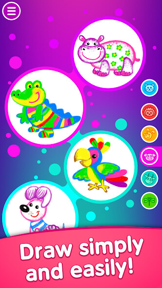 Run android online APK Bini Drawing games for kids from MyAndroid or emulate Bini Drawing games for kids using MyAndroid