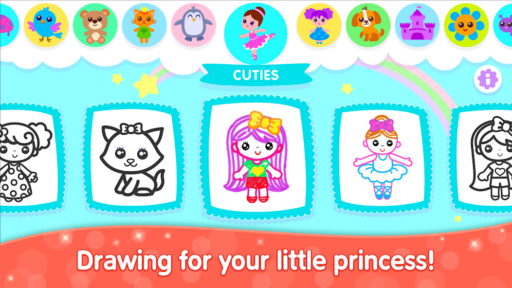 Run android online APK Bini Game Drawing for kids app from MyAndroid or emulate Bini Game Drawing for kids app using MyAndroid