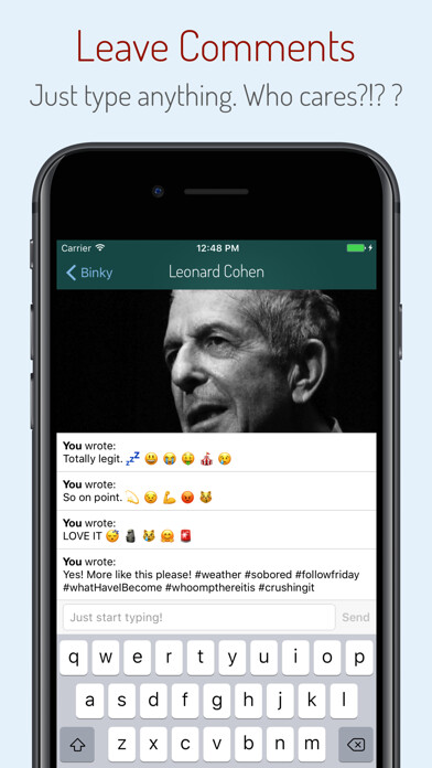 Emulate iPhone app Binky using MyAndroid