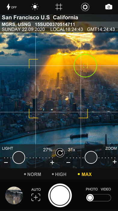 Emulate iPhone app BINOCULARS 35X GPS STAMP using MyAndroid Emulate iPhone app BINOCULARS 35X GPS STAMP using MyAndroid