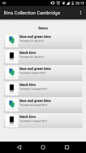 Run android online APK Bins Collection Cambridge from MyAndroid or emulate Bins Collection Cambridge using MyAndroid