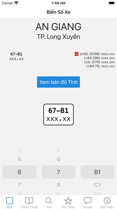 Emulate iPhone app Biển Số Xe using MyAndroid Emulate iPhone app Biển Số Xe using MyAndroid