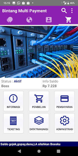 Run android online APK Bintang Reload Server from MyAndroid or emulate Bintang Reload Server using MyAndroid