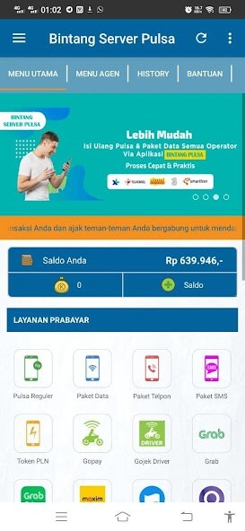 Run android online APK Bintang Server Pulsa from MyAndroid or emulate Bintang Server Pulsa using MyAndroid