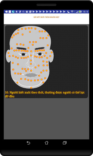 Run android online APK Bói nốt ruồi trên khuôn mặt from MyAndroid or emulate Bói nốt ruồi trên khuôn mặt using MyAndroid Run android online APK Bói nốt ruồi trên khuôn mặt from MyAndroid or emulate Bói nốt ruồi trên khuôn mặt using MyAndroid