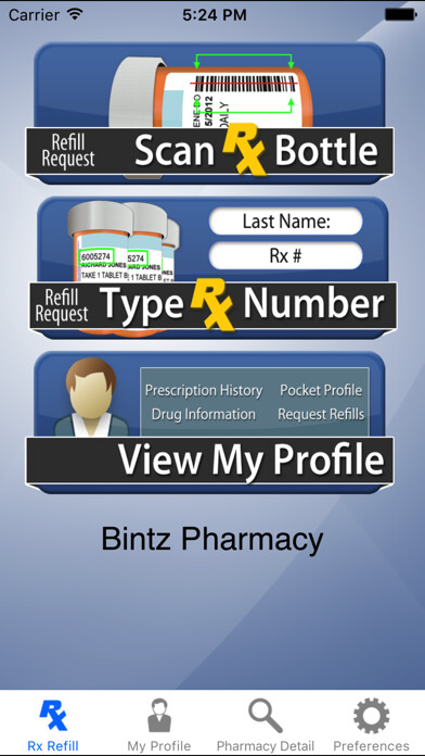 Emulate iPhone app Bintz Rx using MyAndroid Emulate iPhone app Bintz Rx using MyAndroid