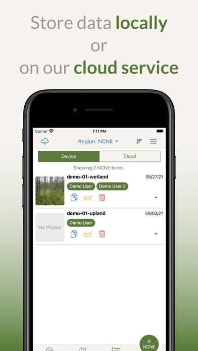 Emulate iPhone app BioApp: Wetland Delineation using MyAndroid Emulate iPhone app BioApp: Wetland Delineation using MyAndroid