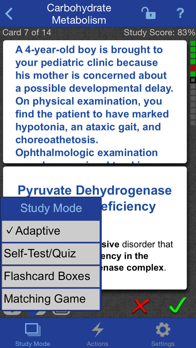Emulate iPhone app Biochemistry and Genetics Lange Flash Cards using MyAndroid Emulate iPhone app Biochemistry and Genetics Lange Flash Cards using MyAndroid