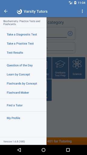 Run android online APK Biochemistry Practice & Prep from MyAndroid or emulate Biochemistry Practice & Prep using MyAndroid