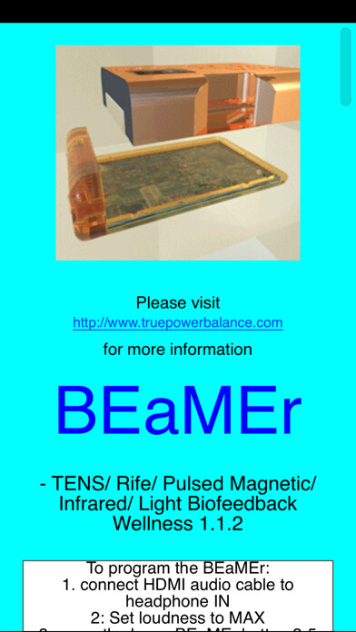 Emulate iPhone app Biofeedback Energy Therapy using MyAndroid Emulate iPhone app Biofeedback Energy Therapy using MyAndroid