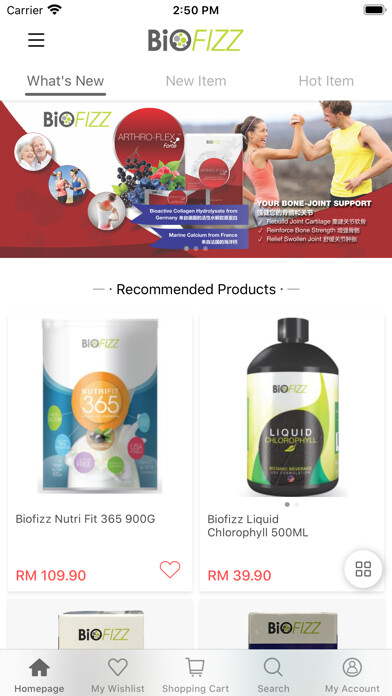 Emulate iPhone app Biofizz Online Store using MyAndroid Emulate iPhone app Biofizz Online Store using MyAndroid