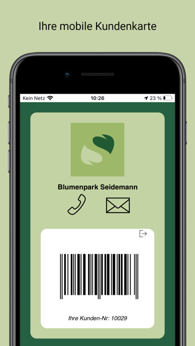 Emulate iPhone app BIO Gärtnerei Seidemann APP using MyAndroid Emulate iPhone app BIO Gärtnerei Seidemann APP using MyAndroid