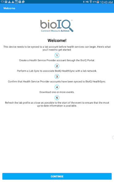 Run android online APK BioIQ HealthSync from MyAndroid or emulate BioIQ HealthSync using MyAndroid