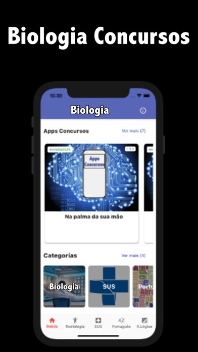 Emulate iPhone app Biologia Concursos using MyAndroid Emulate iPhone app Biologia Concursos using MyAndroid