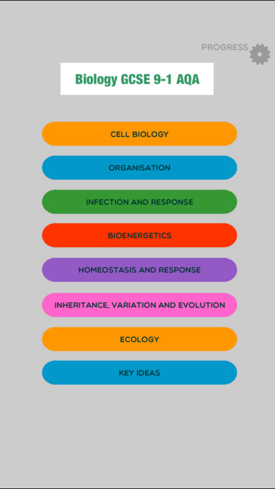 Emulate iPhone app Biology GCSE 9-1 AQA Science using MyAndroid Emulate iPhone app Biology GCSE 9-1 AQA Science using MyAndroid