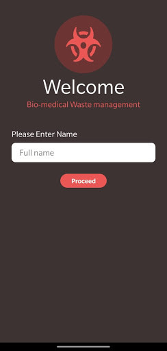 Emulate Android APK BioMedicalWaste