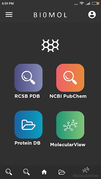Run android online APK BioMolecular View from MyAndroid or emulate BioMolecular View using MyAndroid
