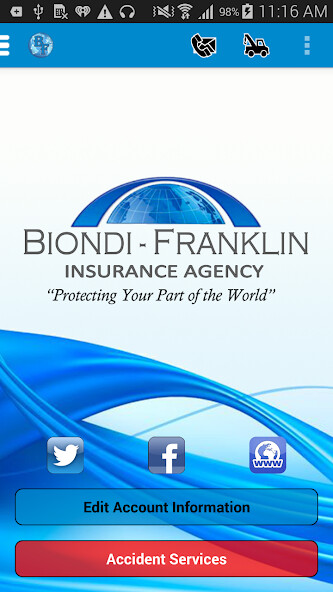 Run android online APK Biondi-Franklin Insurance from MyAndroid or emulate Biondi-Franklin Insurance using MyAndroid Run android online APK Biondi-Franklin Insurance from MyAndroid or emulate Biondi-Franklin Insurance using MyAndroid