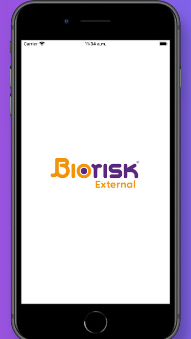 Emulate iPhone app Biorisk External using MyAndroid