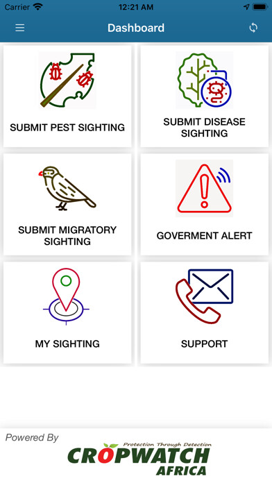 Emulate iPhone app Biosecurity Africa using MyAndroid Emulate iPhone app Biosecurity Africa using MyAndroid