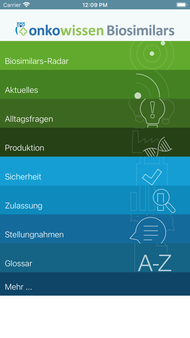Emulate iPhone app Biosimilars onkowissen using MyAndroid Emulate iPhone app Biosimilars onkowissen using MyAndroid
