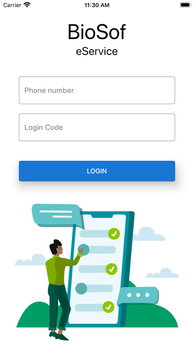 Emulate iPhone app Biosof eService using MyAndroid Emulate iPhone app Biosof eService using MyAndroid