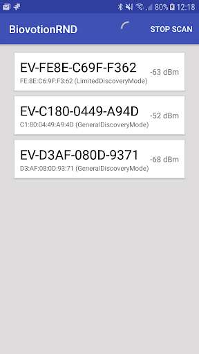 Run android online APK Biovotion RnD from MyAndroid or emulate Biovotion RnD using MyAndroid