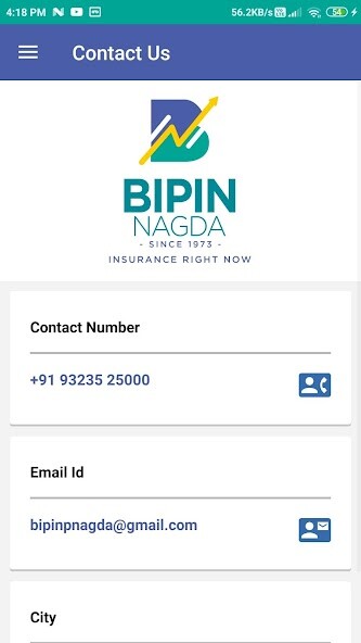 Run android online APK Bipin Nagda App from MyAndroid or emulate Bipin Nagda App using MyAndroid