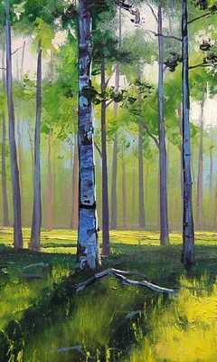 Emulate Android APK Birch Forest Wallpapers