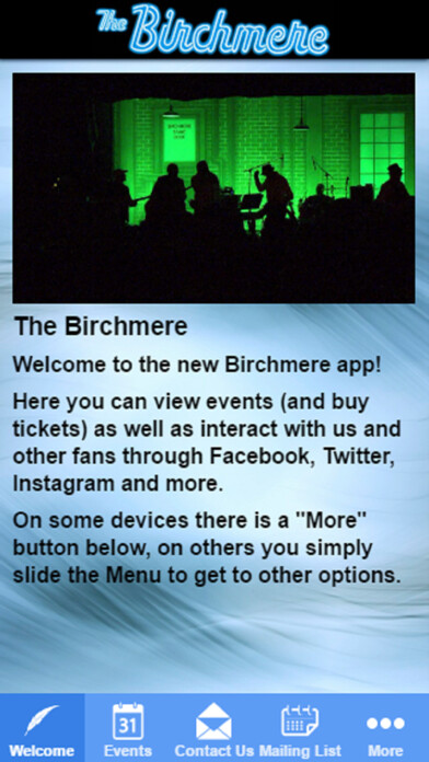 Emulate iPhone app Birchmere using MyAndroid Emulate iPhone app Birchmere using MyAndroid