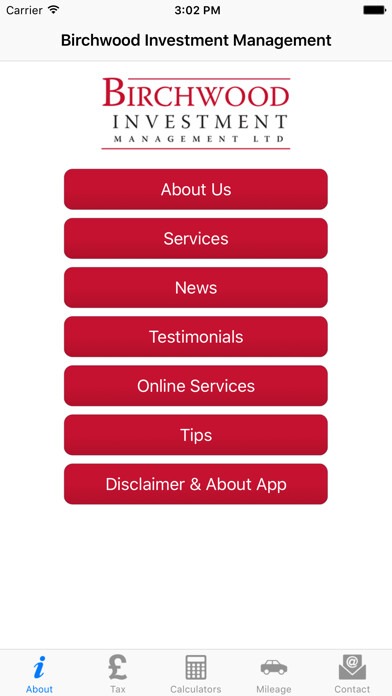 Emulate iPhone app Birchwood Investment using MyAndroid