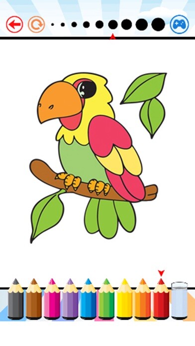 Emulate iPhone app Bird Coloring Book - Activities for Kid using MyAndroid Emulate iPhone app Bird Coloring Book - Activities for Kid using MyAndroid