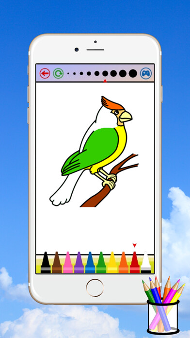 Emulate Android APK Bird Coloring Book for Kids Emulate Android APK Bird Coloring Book for Kids